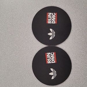 Adidas X Run DMC Black Collectable Coasters - Set of 2